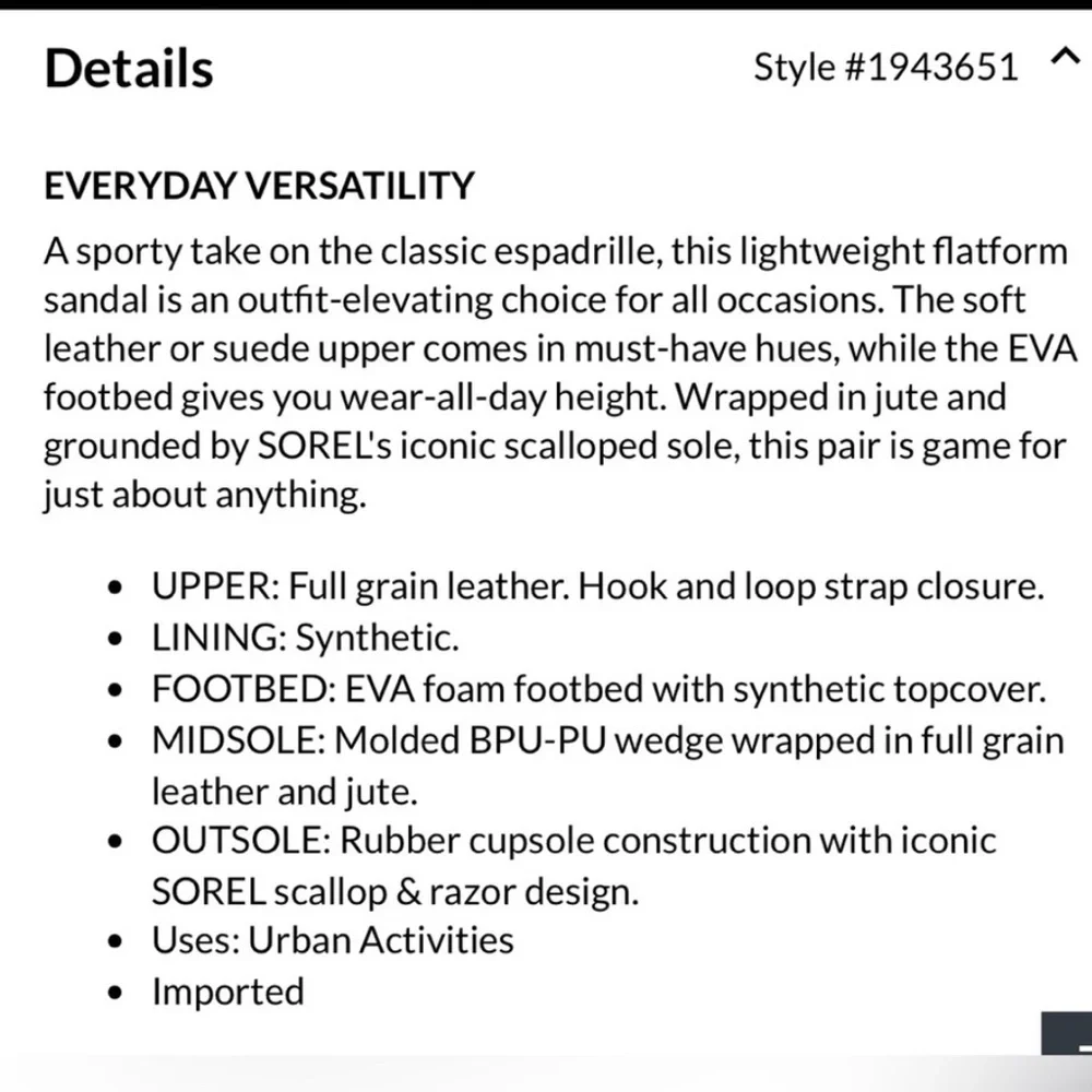 Sorel Cameron Platform Sandals Size 9.5 Black - Picture 3 of 14